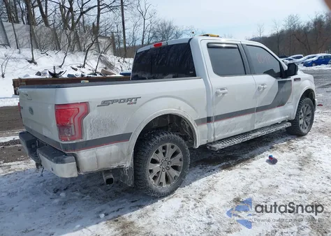 2017 Ford F-150 Lariat from USA, damaged, VIN 1FTEW1EG8HFB64038